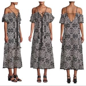 Red Carter Maxi Dress XS